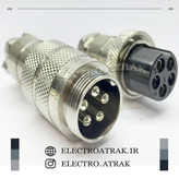 کانکتور نظامی 2 پین قطر 18 میلی متر