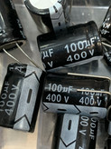 خازن الکترولیت 100 میکروفاراد 400 ولت