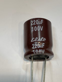 خازن الکترولیت 220 میکروفاراد 100 ولت