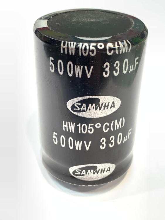 خازن الکترولیت 330 میکروفاراد 500 ولت