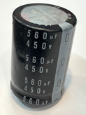 خازن الکترولیت 560 میکروفاراد 450 ولت
