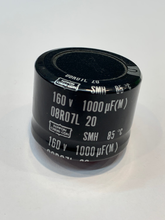 خازن الکترولیت 1000 میکروفاراد 160 ولت