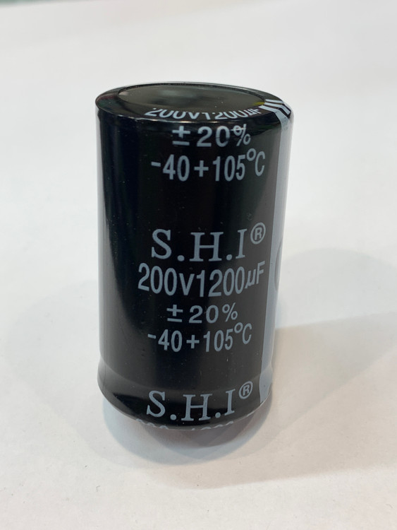 خازن الکترولیت 1200 میکروفاراد 200 ولت