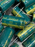 خازن الکترولیت 1500 میکروفاراد 50 ولت