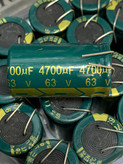 خازن الکترولیت 4700 میکروفاراد 63 ولت
