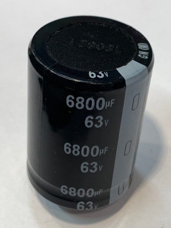 خازن الکترولیت 6800 میکروفاراد 63 ولت