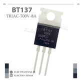 ترایاک BT137 پکیج TO-220 کپی