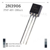 ترانزیستور 2N3906 پکیج TO-92