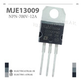 ترانزیستور MJE13009 نوع NPN 400 ولت 12 آمپر با پکیج TO-220