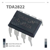 تراشه آیسی دیپ آمپلی فایر TDA2822
