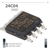 تراشه حافظه آیسی 24C04 SMD اس ام دی