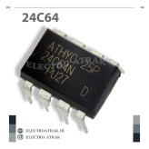 تراشه حافظه آیسی 24C64 دیپ DIP
