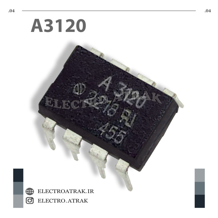 تراشه اپتوکوپلر سریع A3120