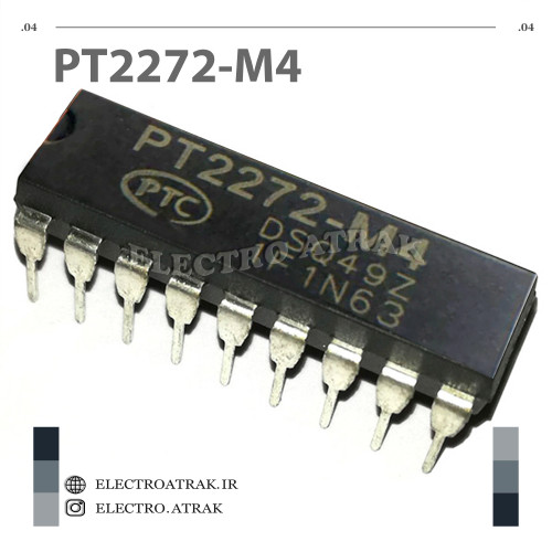 تراشه دیکودر PT2272 DIP دیپ
