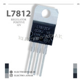 رگولاتور مثبت 7812 12ولت دیپ پکیج TO220