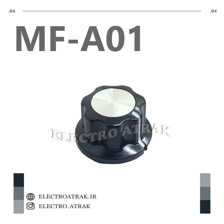 سرولوم پیچی فلزی دایره A01