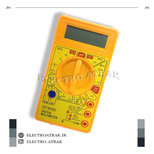 مولتی متر دیجیتال D-830
