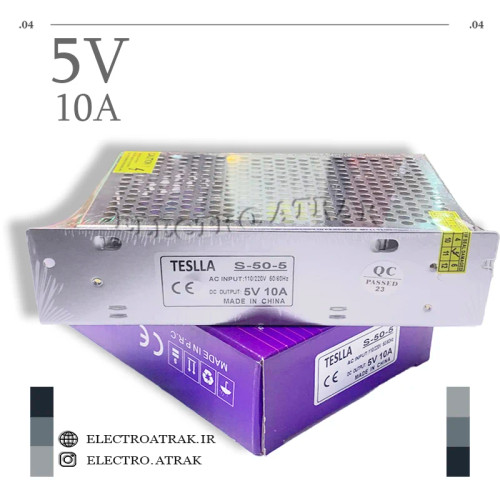 سوئیچینگ 5 ولت 10 آمپر برند تسلا