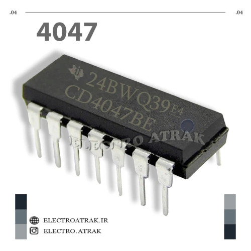 آیسی مولتی ویبراتور CD 4047BE