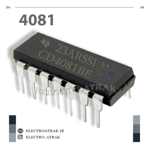 آیسی گیت AND دو ورودی CD 4081