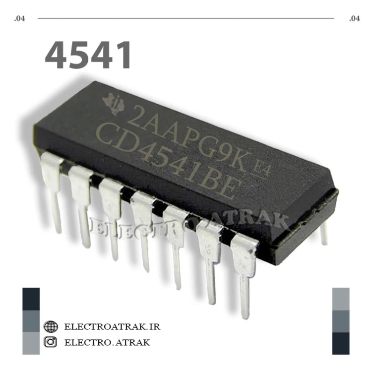 ایسی تایمر قابل برنامه ریزی CD 4541