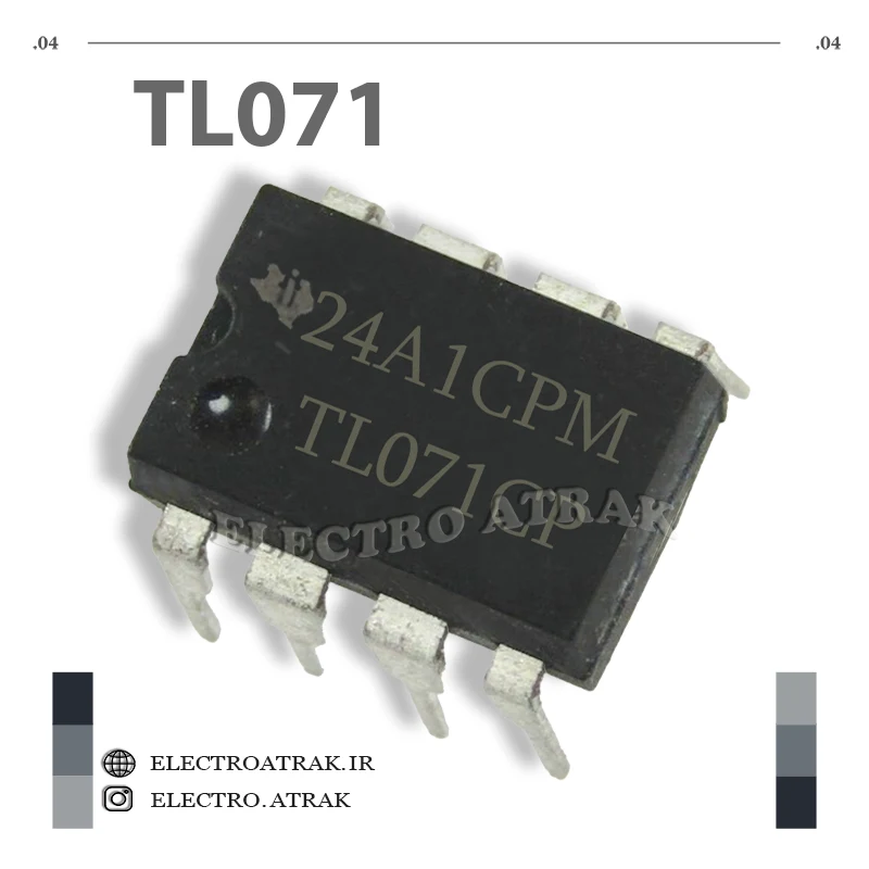 آیسی آپ امپ TL071 دیپ