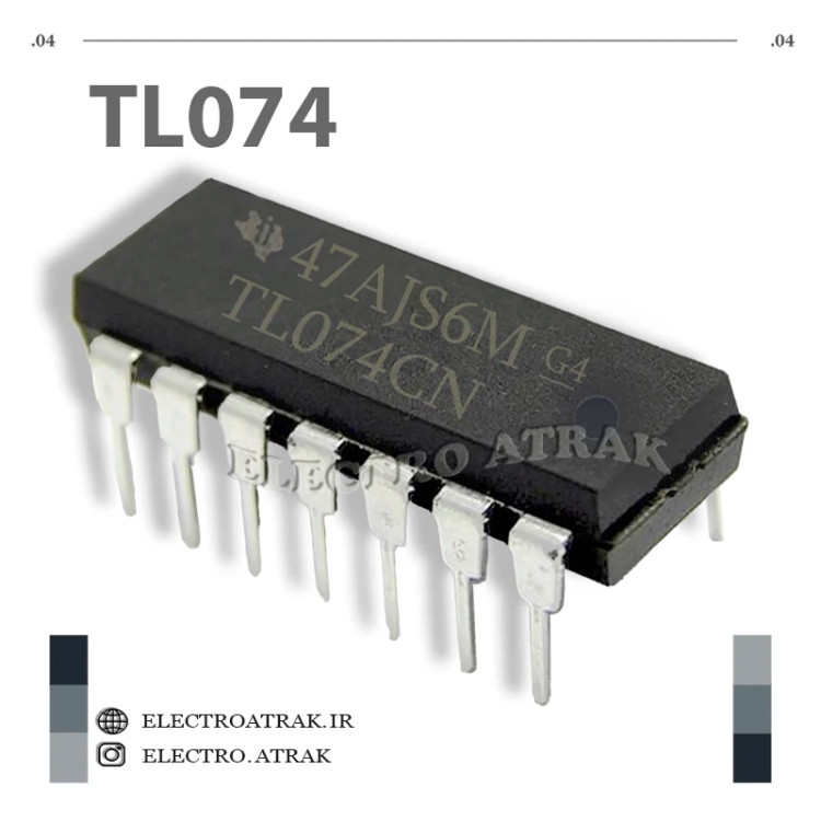 آیسی آپ امپ TL074
