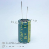 خازن الکترولیت 4700 میکروفاراد 35 ولت برند jwco