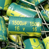 خازن الکترولیت 1500 میکروفاراد 16 ولت برند jwco