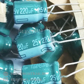 خازن الکترولیت 220 میکروفاراد 25 ولت JWCO