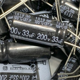 خازن الکترولیت 33 میکروفاراد 200 ولت