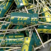 خازن الکترولیت 22 میکروفاراد 50 ولت