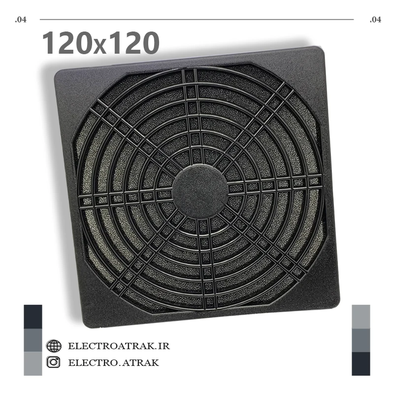 محافظ فن پلاستیکی 12*12 سانتی متر