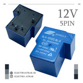 رله 12 ولت تک کنتاکت قورباغه ای پایه 30 آمپر SLA-12VDC-SL-A برند SONGLE