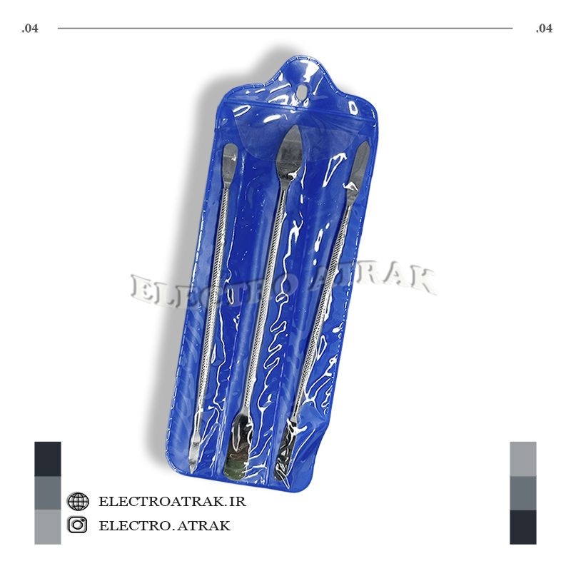 ست قاب باز کن یا اسپاتول 3 عددی