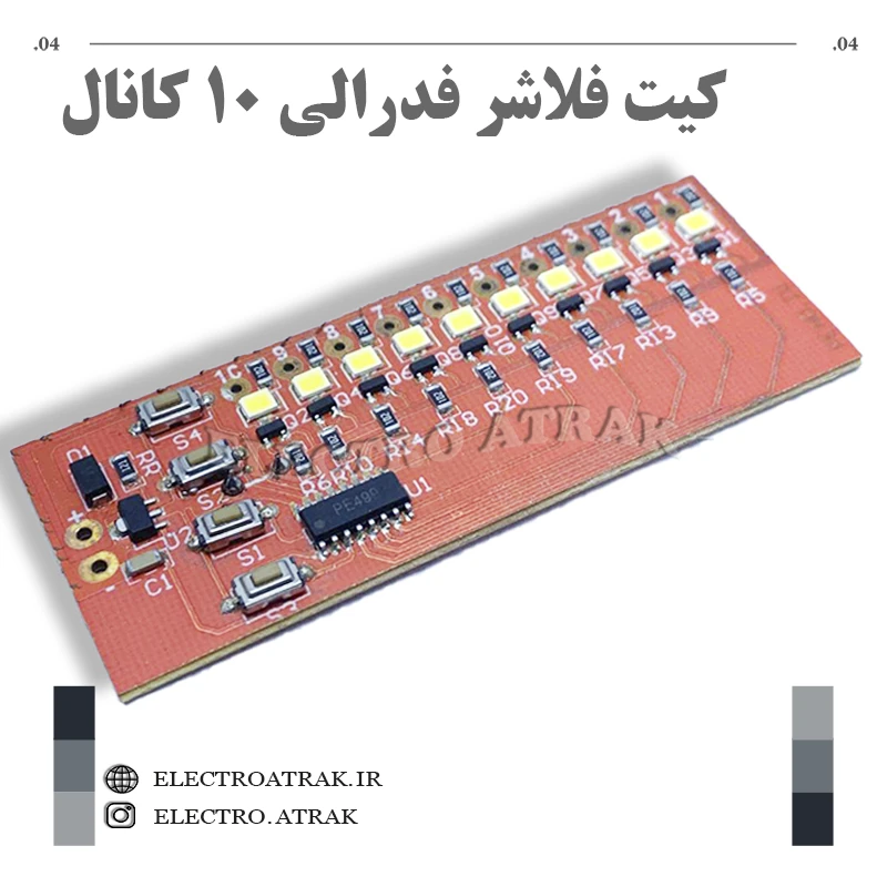 کیت فلاشر فدرالی ۱۰ کانال