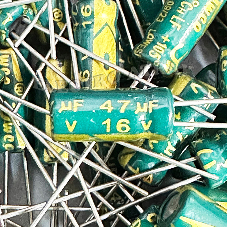 خازن الکترولیت 47 میکروفاراد 16 ولت
