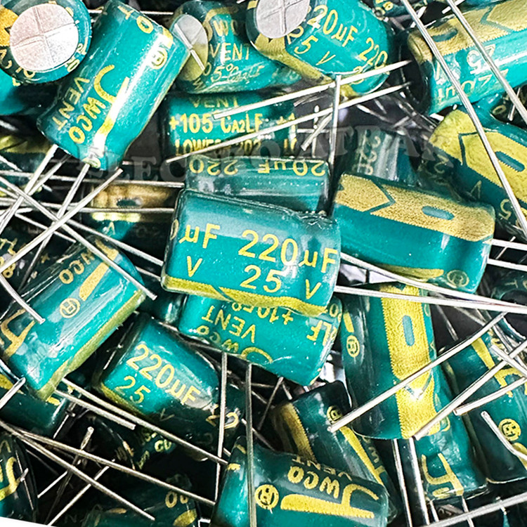 خازن الکترولیت 220 میکروفاراد 25 ولت JWCO