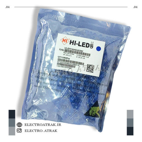 LED کلاهی آبی