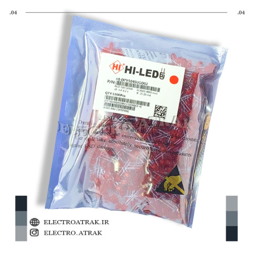 LED کلاهی قرمز
