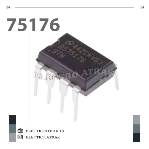 آیسی SN75176BP ترانسیور RS-485/RS-422