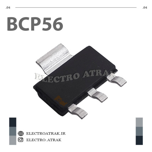 ترانزیستور BCP56 – NPN قدرت متوسط SOT-223