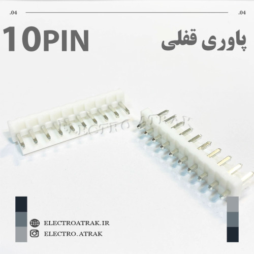 کانکتور نری پاوری قفلی 10 پین صاف