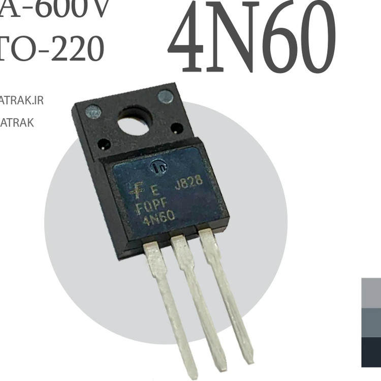 ترانزیستور ماسفت 4N60 SMD D2PACK