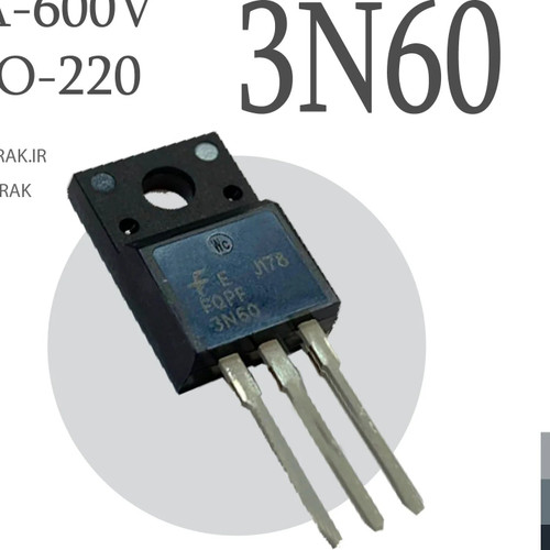 ترانزیستور ماسفت 3N60